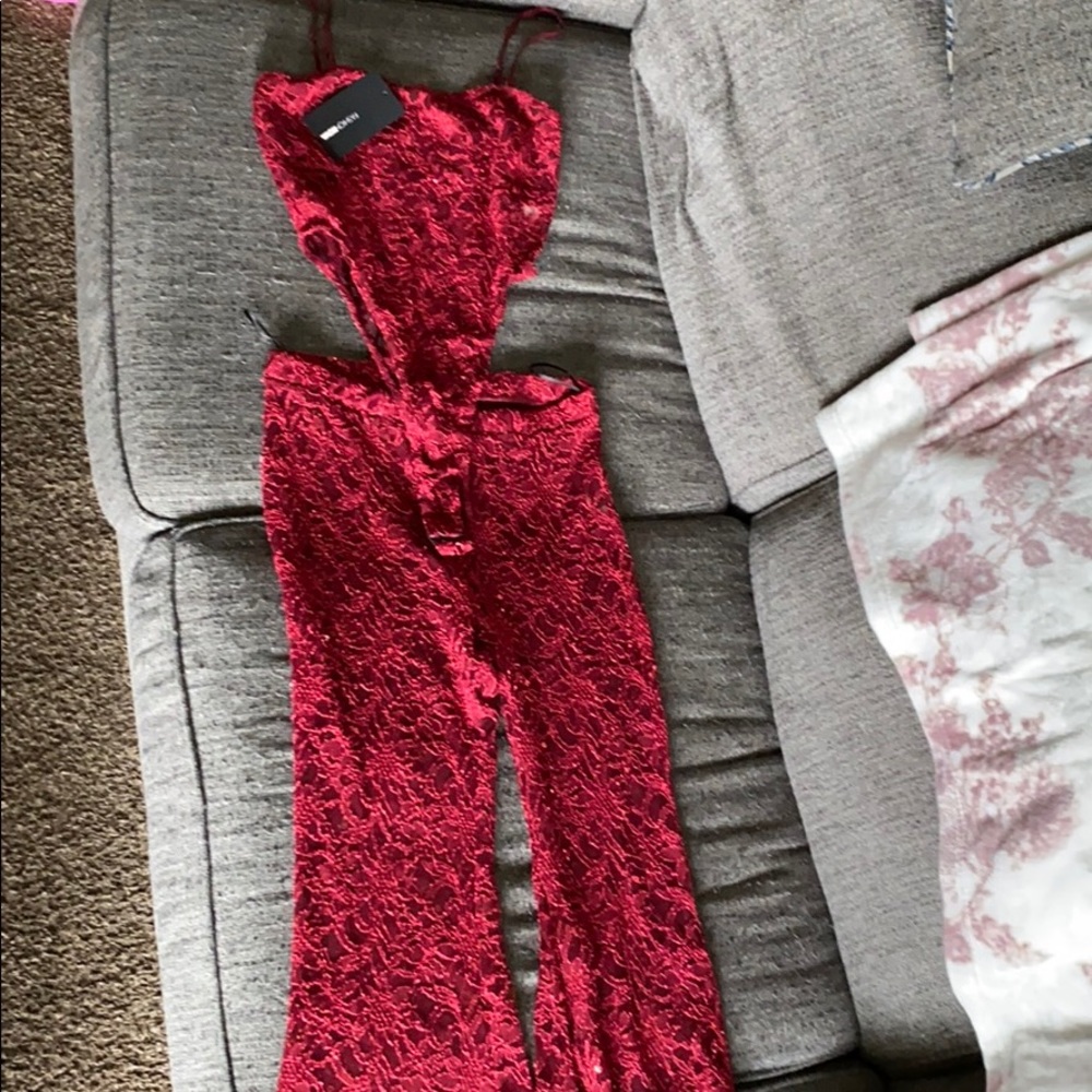 Two piece lace outfit
